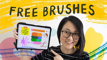 Best FREE Procreate Brushes you NEED to try!