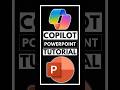 How to use Copilot in PowerPoint (in 30 Seconds)