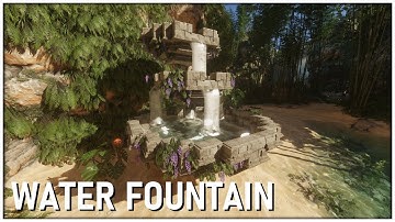 Enshrouded: A Water Fountain Design & Speed Build