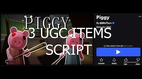 Roblox Piggy UPDATED Ready Player 2 event script [Roblox Exploiting]