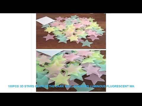 100Pcs 3D Stars