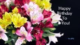 Happy Birthday Special Video - Dancing Flowers 2