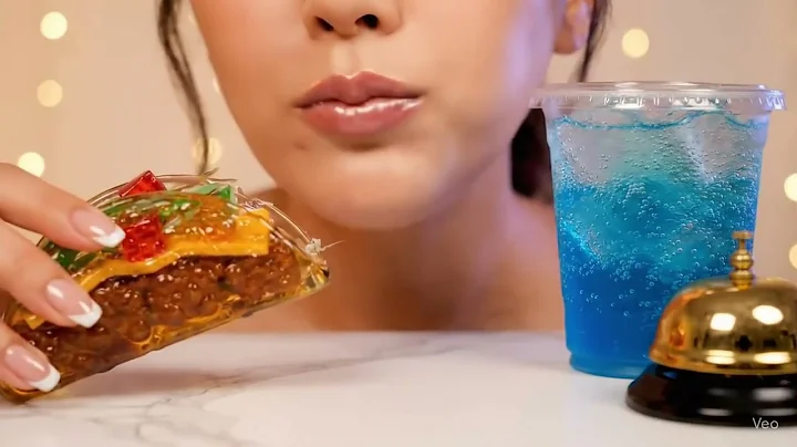 Glass Fries & Fast Food AI ASMR Eating & Cutting Video  Oddly Satisfying