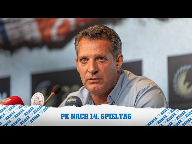 💬 PK nach dem Spiel: F.C. Hansa Rostock vs. FC St. Pauli | 2. Bundesliga⚽