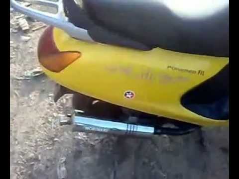 HONDA spacy 100 Прямоток MORIWAKI - YouTube