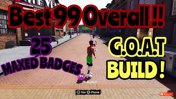 NBA 2K18 SHARPSHOOTING SHOT CREATOR BEST SCORING BUILD!!! ALL BADGES MAXED OUT !!!