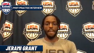 Jerami Grant Team USA Post-Practice Interview