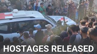 IDF confirms seven Israeli hostages have been released