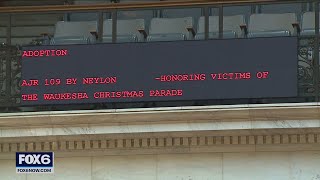 Waukesha Christmas Parade victims honored by Wisconsin Assembly | FOX6 News Milwaukee