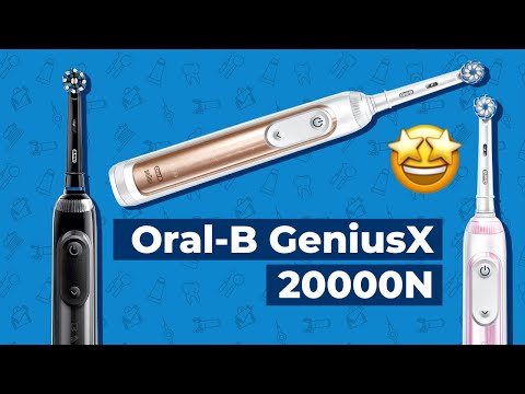 Oral-B GeniusX 20000N Sensi Blush Pink D706.515.6X видео