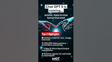 #GPT-5 is here — #smarter, #faster & multimodal with #video, #memory, agents & unified #AI #power!