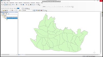Pembuatan Peta Kepadatan Penduduk Menggunakan Aplikasi ArcGIS | SAIG 4A