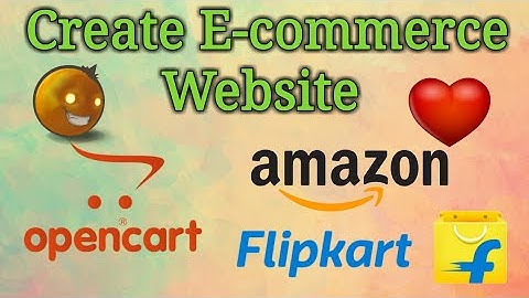 How to Create E-commerce Website with OpenCart on LocalHost & Web Hosting Servers  | Web Development