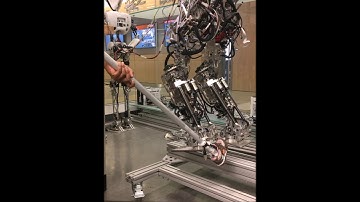 Adaptive Force Control (MRAC) on THOR