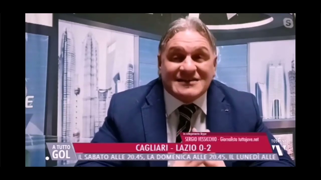 VESSICCHIO MASSACRA GLI OSPITI NELLO STUDIO DI TUTTO CAMPO A FIRENZE