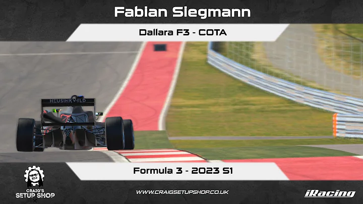 iRacing - 23S1 - Dallara F3 - Formula 3 - COTA - FS