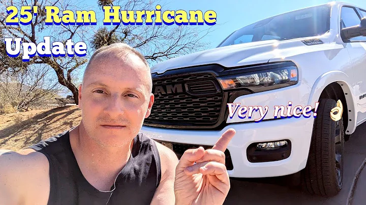 2025 Ram 1500 Hurricane 3.0 turbo update and ownership review 3300 miles plus MPG test