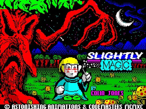 Slightly Magic | Маленький волшебник | Letu0027s play on zx-spectrum clone