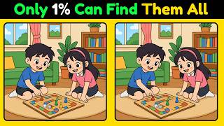 🧠 Find 5 Differences in 30 Seconds! ⏱️ Can You Beat the Challenge 😱 #findthedifference  #iqtest