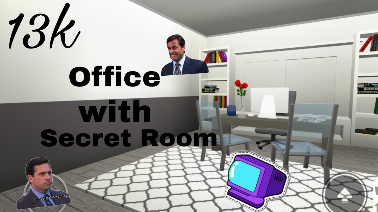 Roblox Bloxburg Office With Secret Room Youtube - the horror office roblox