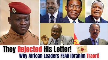 Why These African Presidents REFUSED to Unite With Ibrahim Traoré!