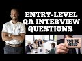 Qa interview questions entry level