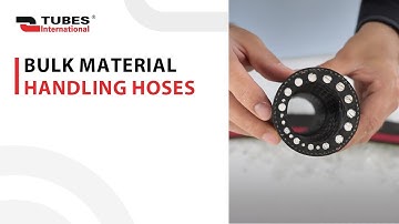 Bulk material handling hoses