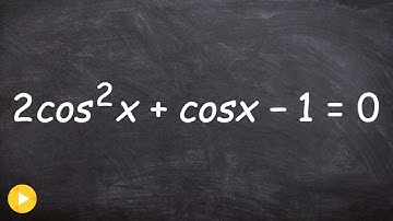 How to solve a trig equation by factoring a trinomial