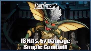 Stripe Is BROKEN! | 18 Hits, 57 Damage Combo | Multiversus |