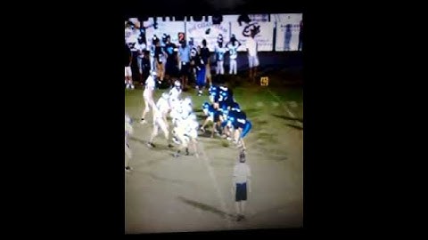 8th grade spread option QB.