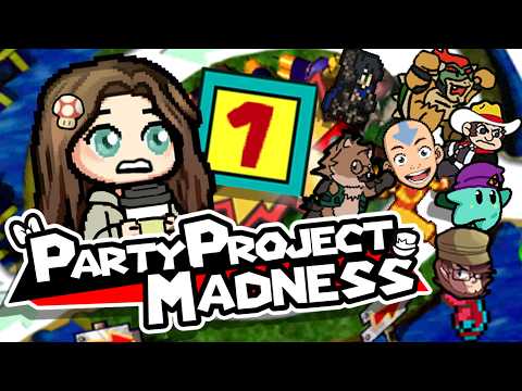 8 PLAYER WALUIGI'S ISLAND | Party Project Madness