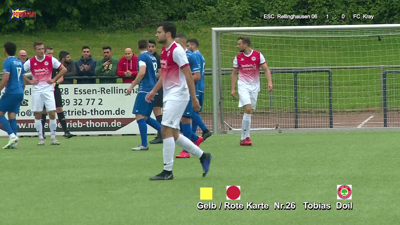 2019  05 30  Essener Kreispokal Finale 2019 ESC Rellinghausen 06 vs  FC Kray