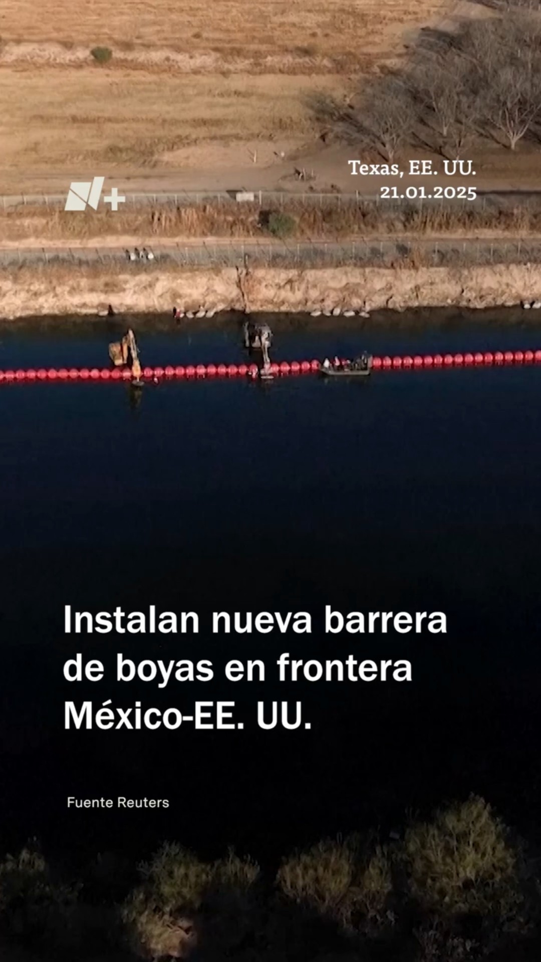 Nueva barrera en la frontera México-EE. UU.