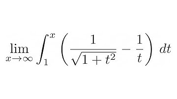 Limit of a Definite Integral Involving the Inverse Hyperbolic Sine Function