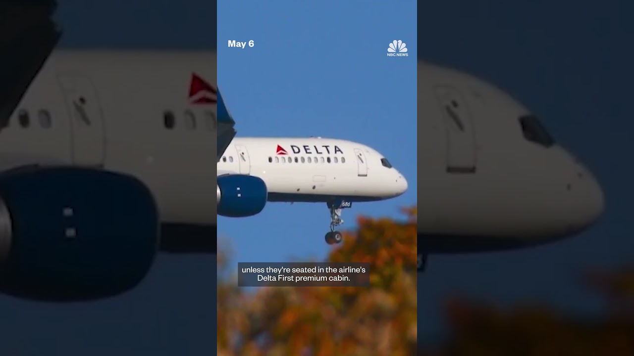 Delta Air Lines plans to drop its food and beverage service on short-haul flights