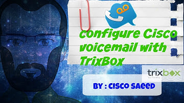 How to configure Cisco voicemail with TrixBox