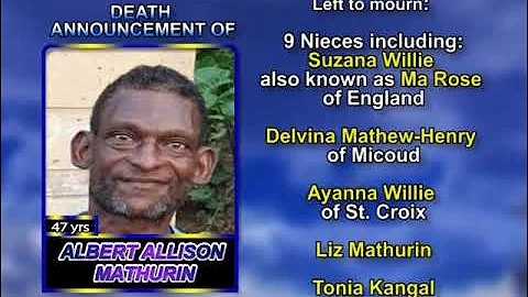 Albert Allison Mathurin long
