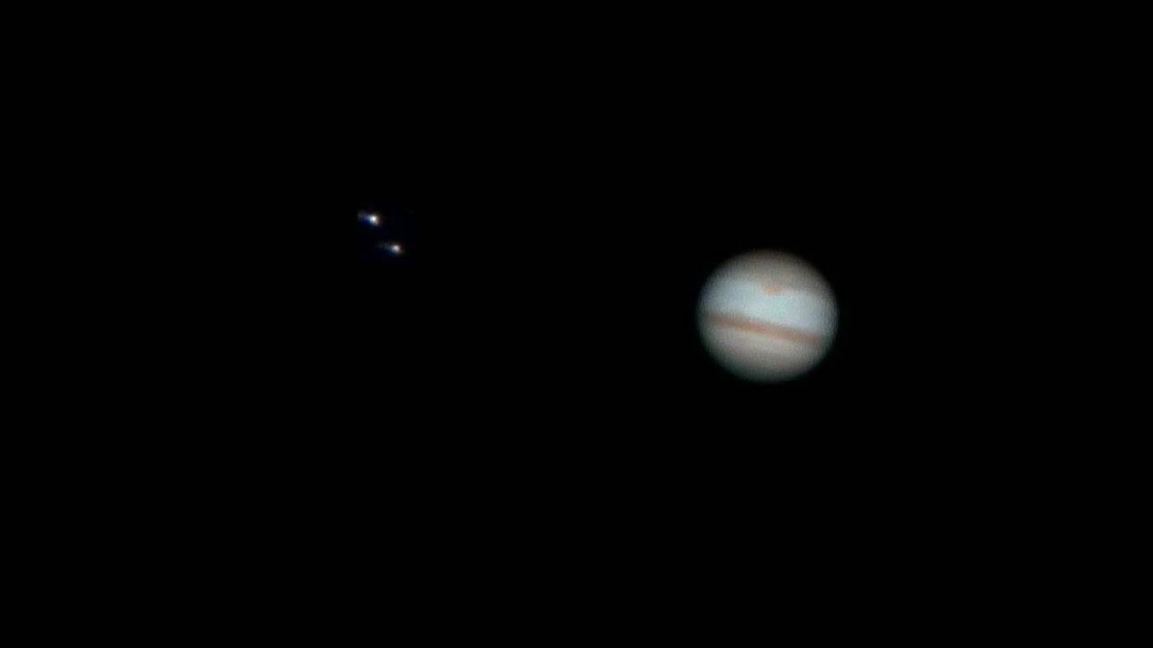 Jupiter Through My Telescope (Great Red Spot) September 13, 2010 YouTube