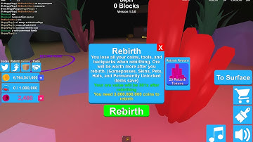 Roblox mining simulator 300 rebirth