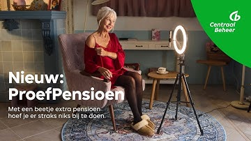 Commercial Streamen | Even over | ProefPensioen | Extra Pensioen Opbouw | Centraal Beheer