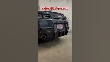 14-15 Camaro Evo Diffuser @AutoAddictUSA #autoaddictusa #camaro #chevroletcamaro