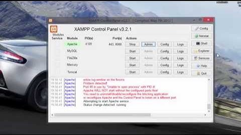 Solucion Error en XAMPP servidor Apache Solucionado Windows 7 y Windows 8 by Angellomix