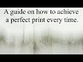 HOW TO PRINT YOUR IMAGES WITH PERFECT COLOUR.