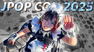 FIRST TIME COSPLAYING at an Anime Convention! | J-popcon 2025 Vlog