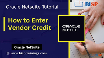 How to Create a Vendor Credit in NetSuit | Enter Vendor Credit in NetSuite