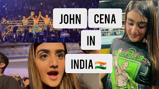 Finally I SAW John Cena!!! 😍 | WWE Superstar Spectacle India Full VLOG! 🔥