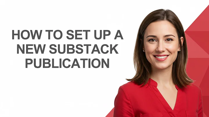 How to Set Up a New Substack Publication - AshleyHowTo
