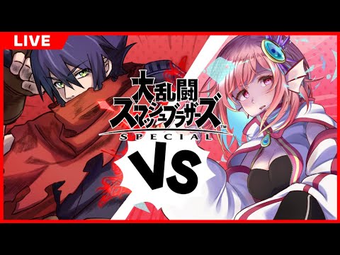 【 スマブラSP 】魂の10先対決！！【創花テチ/Vtuber】【東雲ソーマ/Vtuber】