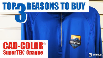 Top 3 Reasons to Buy: CAD-COLOR® SuperTEK® Opaque