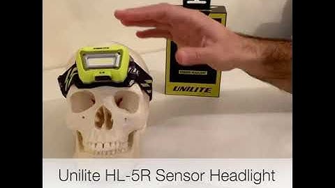 Unilite HL-5R Sensor Headlight Demo